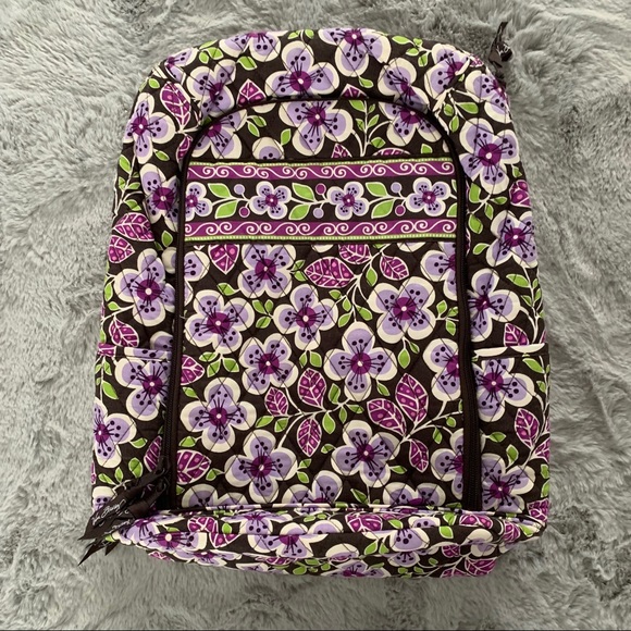 Vera Bradley Handbags - 🥳HP🎉 Vera Bradley Large Campus Backpack Purple